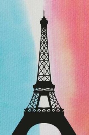 Cover of Watercolor Eiffel Tower Notebook