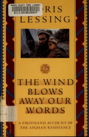 Book cover for The Wind Blows Away Our Words and Other Documents Relating to the Afghan Resistance