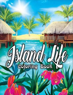 Book cover for Island Life Coloring Book