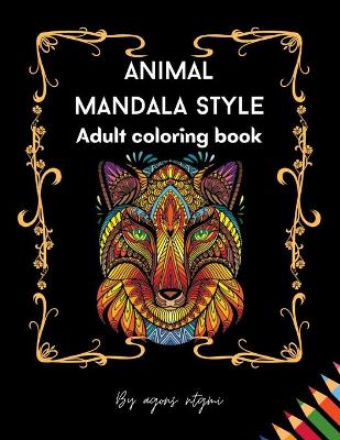 Book cover for Animal mandala style