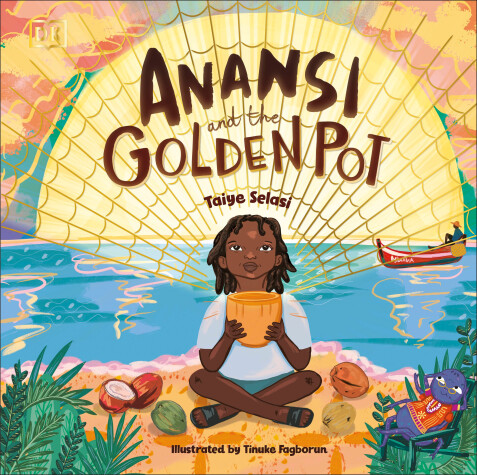 Book cover for Anansi and the Golden Pot