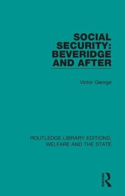 Cover of Social Security: Beveridge and After