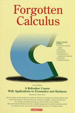 Cover of Forgotten Calculus