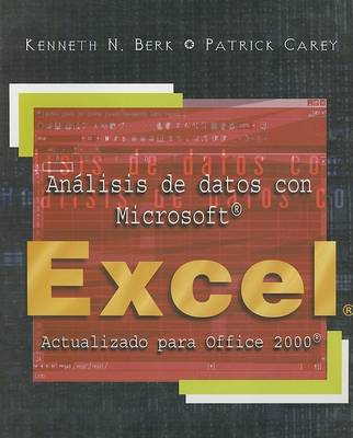 Book cover for Analisis de Datos Con Microsoft Excel