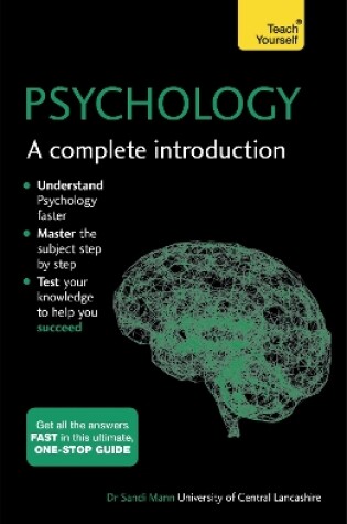 Cover of Psychology: A Complete Introduction: Teach Yourself