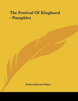 Book cover for The Festival of Kinghood - Pamphlet