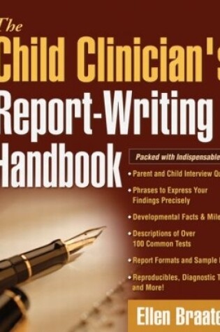 Cover of The Child Clinician's Report-Writing Handbook, First Edition