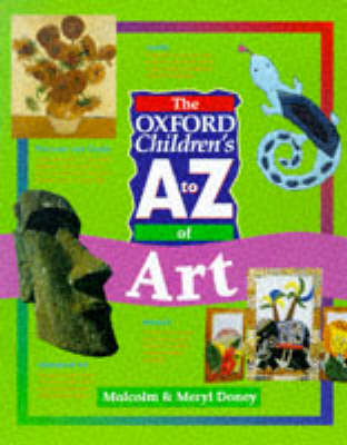 Book cover for The Oxford Children's A to Z of Art