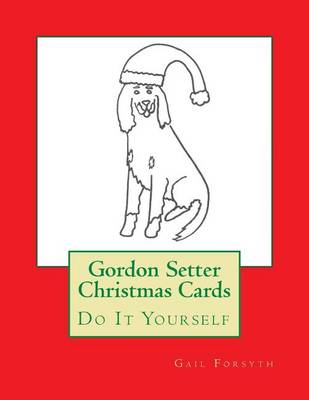 Book cover for Gordon Setter Christmas Cards