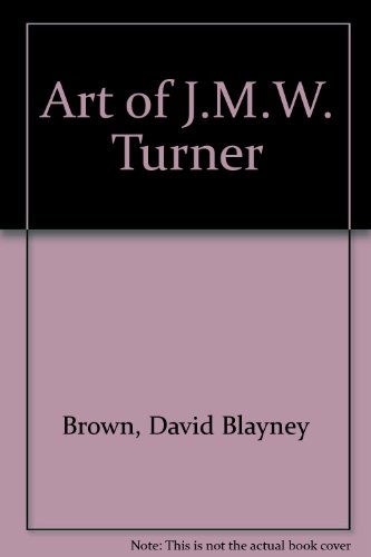 Book cover for Art of J.M.W. Turner