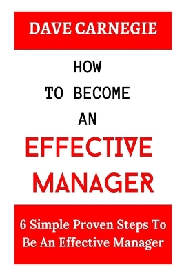 Book cover for How to Become an Effective Manager