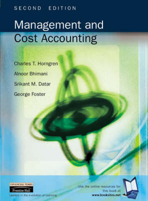Book cover for Management and Cost Accounting with Professional question supplement