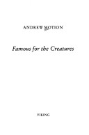 Book cover for Famous for the Creatures