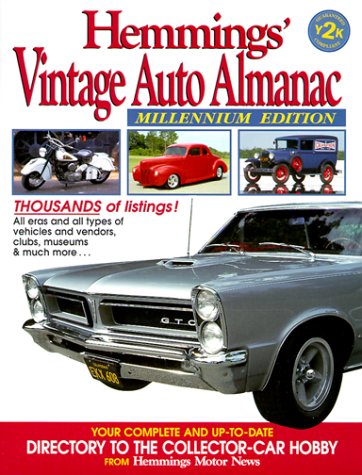 Book cover for Hemmings' Vintage Auto Almanac