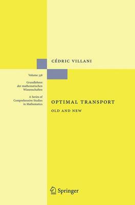 Book cover for Optimal Transport