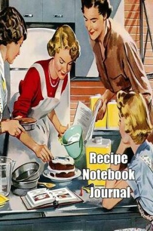 Cover of Recipe Notebook Journal