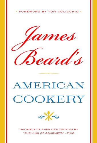 Book cover for James Beard's American Cookery