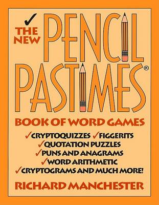 Book cover for The New Pencil Pastimes Book of Word Games