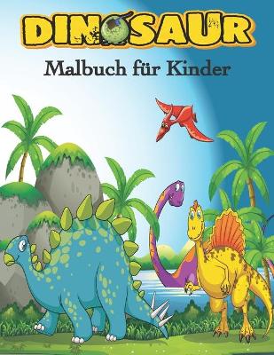 Book cover for Dinosaur Malbuch für Kinder