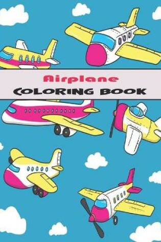 Cover of Airplane Coloring Book