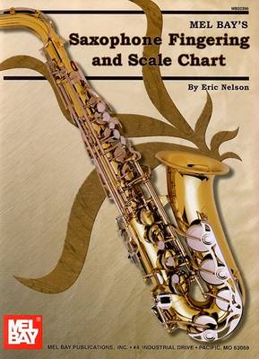 Book cover for Saxophone Fingering And Scale Chart