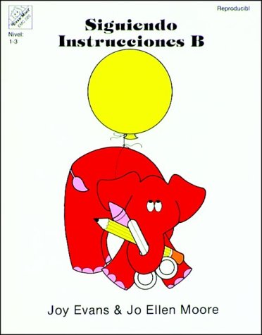 Book cover for Siguiendo Instrucciones B