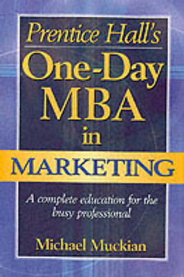 Book cover for One Day MBA in Marketing