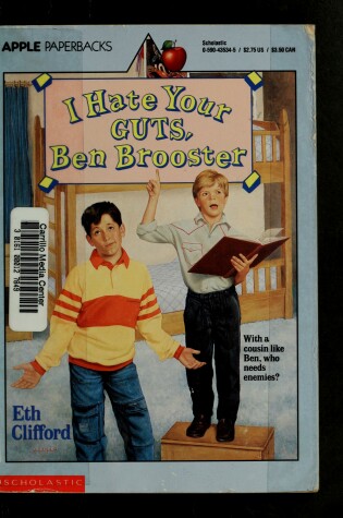 Cover of I Hate Your Guts, Ben Brooster