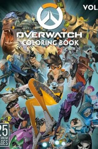 Cover of Overwatch Coloring Book Vol2