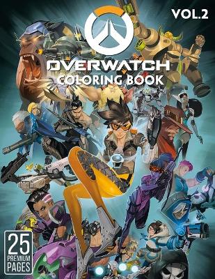 Book cover for Overwatch Coloring Book Vol2