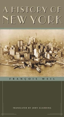 Book cover for A History of New York