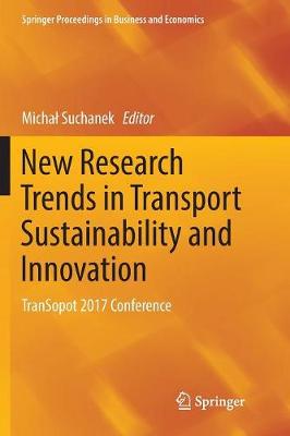 Book cover for New Research Trends in Transport Sustainability and Innovation