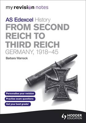 Book cover for Edexcel AS History: from Second Reich to Third Reich