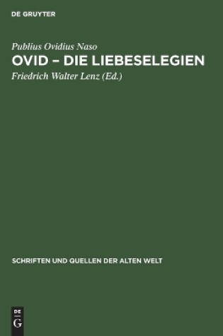 Cover of Ovid - Die Liebeselegien