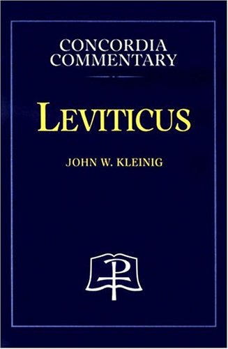 Book cover for Leviticus - Concordia Commentary