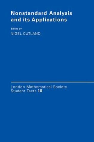 Cover of Nonstandard Analysis and its Applications