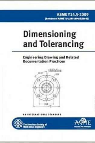 Cover of Asme Y14.5-2009 Dimensioning and Tolerancing