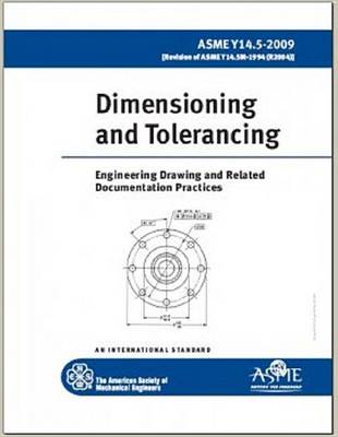 Book cover for Asme Y14.5-2009 Dimensioning and Tolerancing