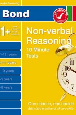 Cover of Bond 10 Minute Tests 10-11 Years