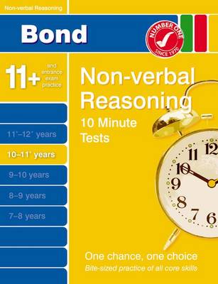 Book cover for Bond 10 Minute Tests 10-11 Years