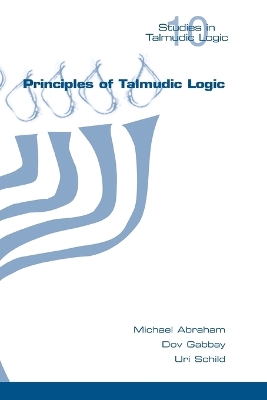 Cover of Principles of Talmudic Logic