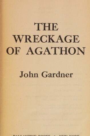 Cover of The Wreckage of Agathon