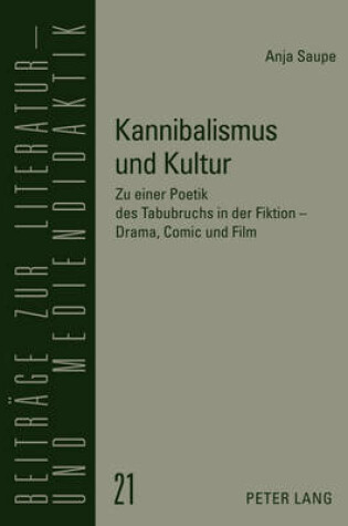 Cover of Kannibalismus Und Kultur