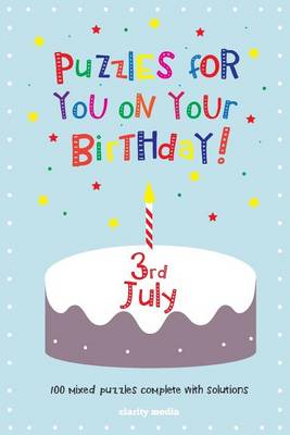 Book cover for Puzzles for you on your Birthday - 3rd July