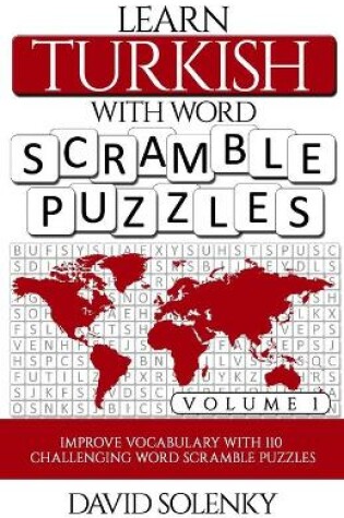 Cover of Learn Turkish with Word Scramble Puzzles Volume 1