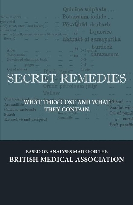 Book cover for Secret Remedies - What They Cost And What They Contain