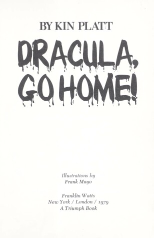 Cover of Dracula, Go Home!