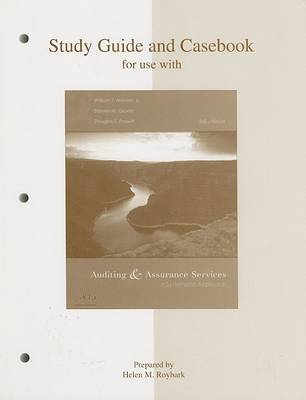 Book cover for Study Guide to accompany Auditing and Assurance Services: A Systematic Approach