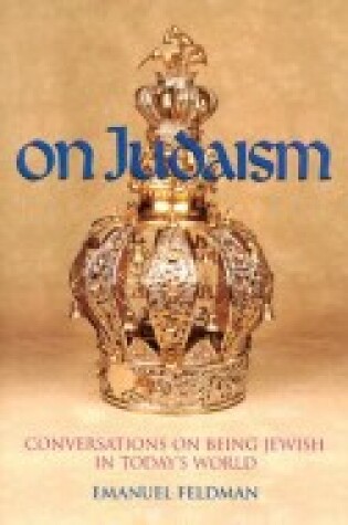 Cover of On Judaism : Conversations on Being Jewish