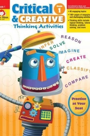 Cover of Critical and Creative Thinking Activities, Grade 1 Teacher Resource